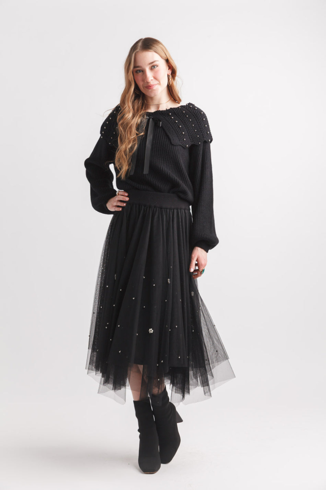 Chandail PERLE - P19221 - Papillon