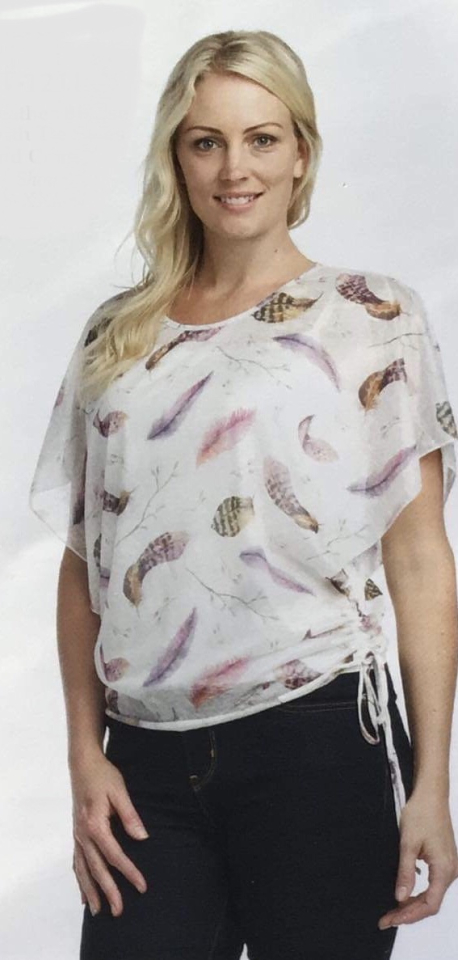 Blouse en soie / 12114 - 12114 - Papillon