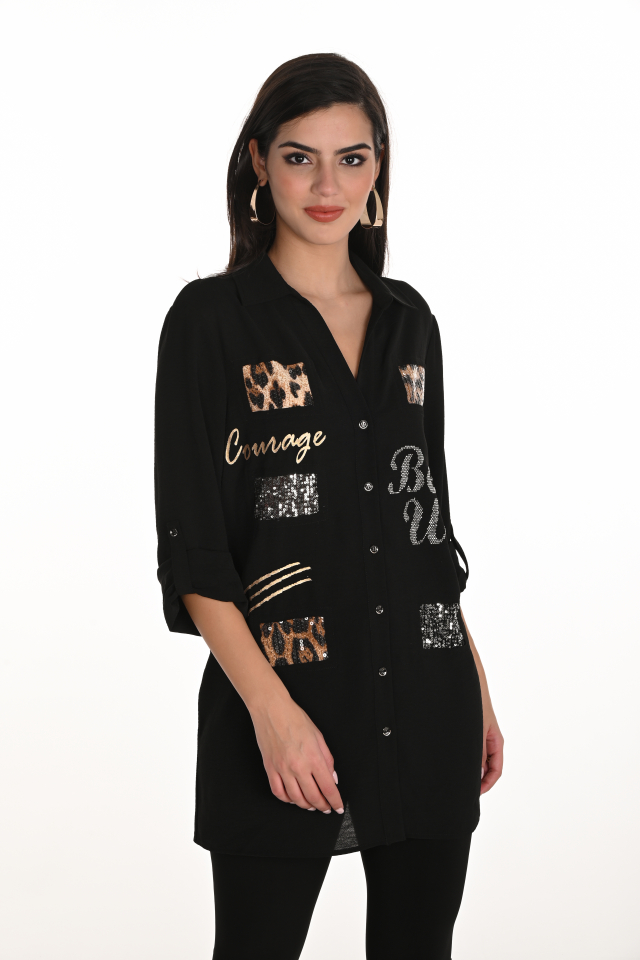 Blouse PRINT - FL253824 - Frank Lyman