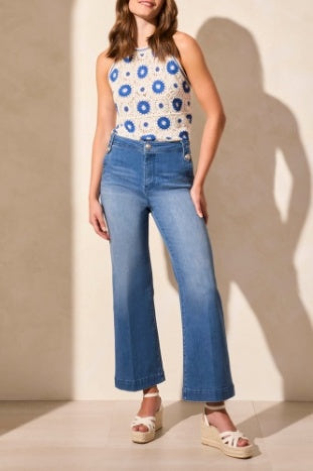 Jeans BROOKE avec boutons - TR5768 - Tribal