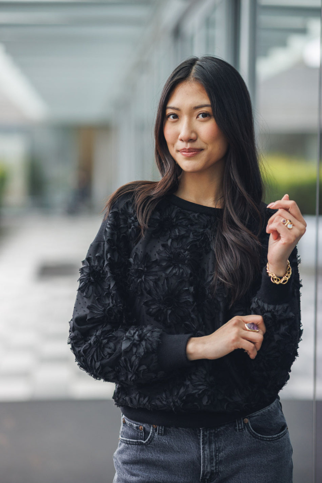 Chandail FLORAL - P19019 - Papillon