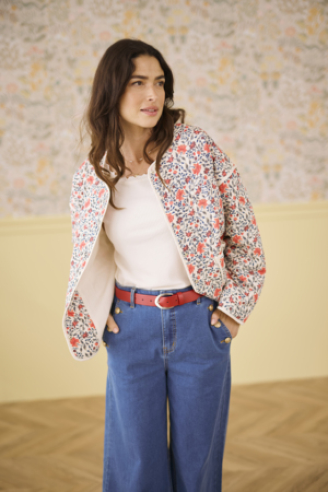Jacket fleuri NAOMI - CR10613154 - Cream