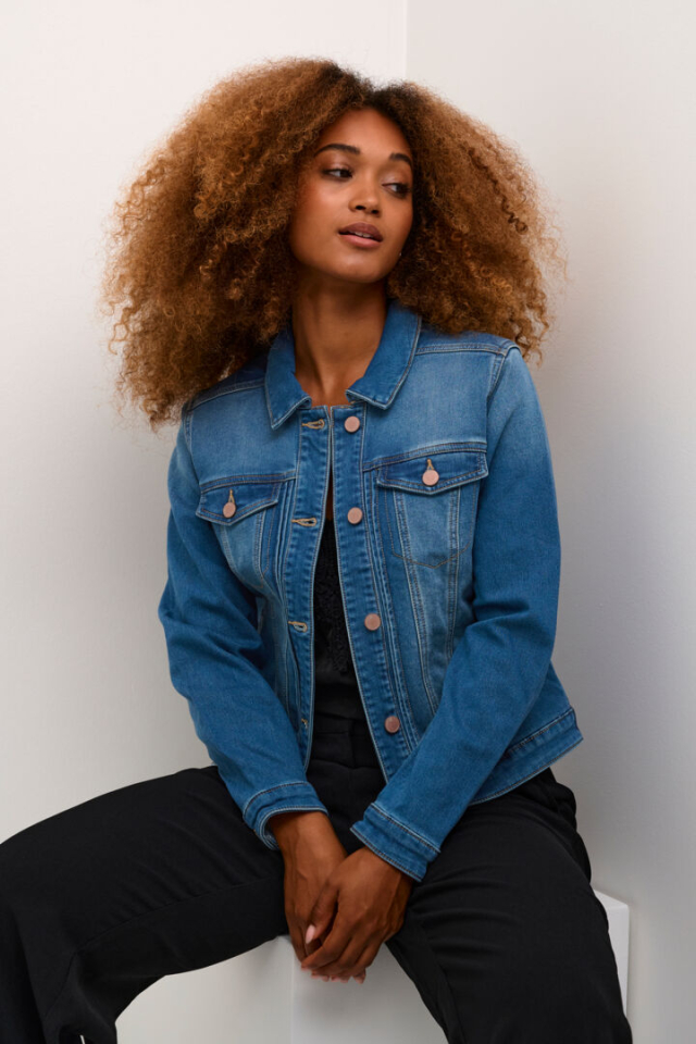 Veste en denim - CR10611008 - Cream