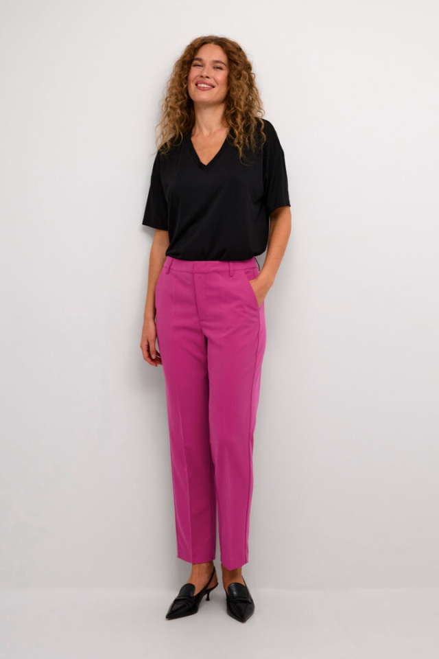 Pantalon taille haute - KA10507770F - Kaffe