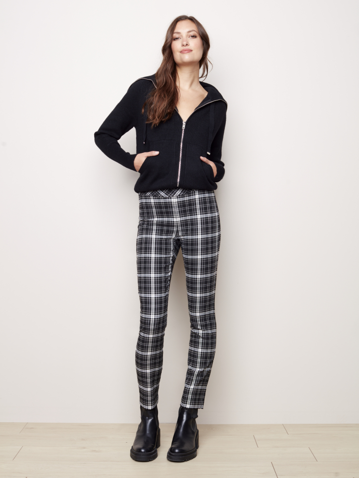 Pantalon à carreaux / Chrlie B - C5292 - Charlie B