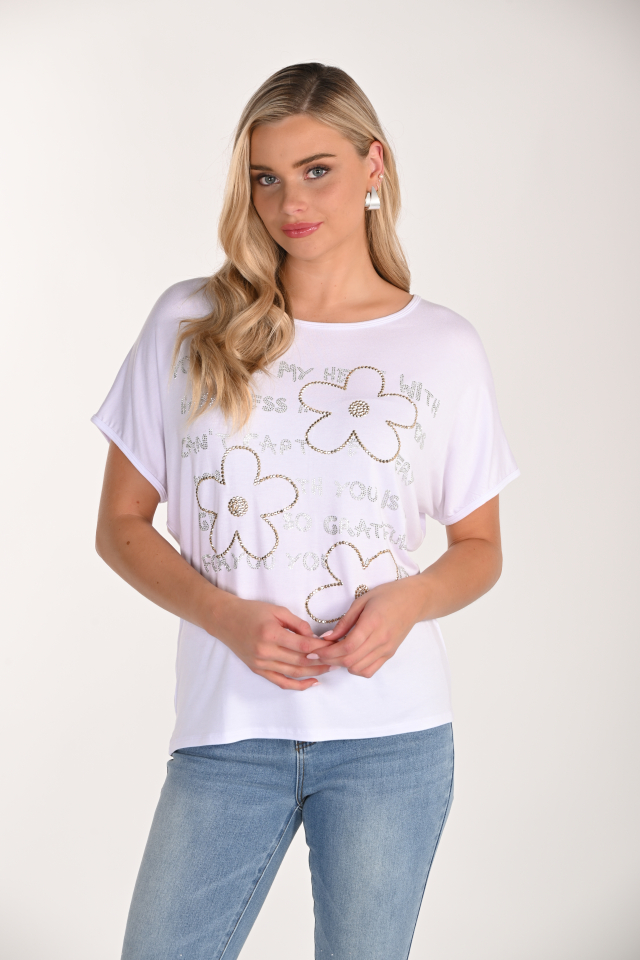 T-shirt GRATEFUL - FL266539 - Frank Lyman