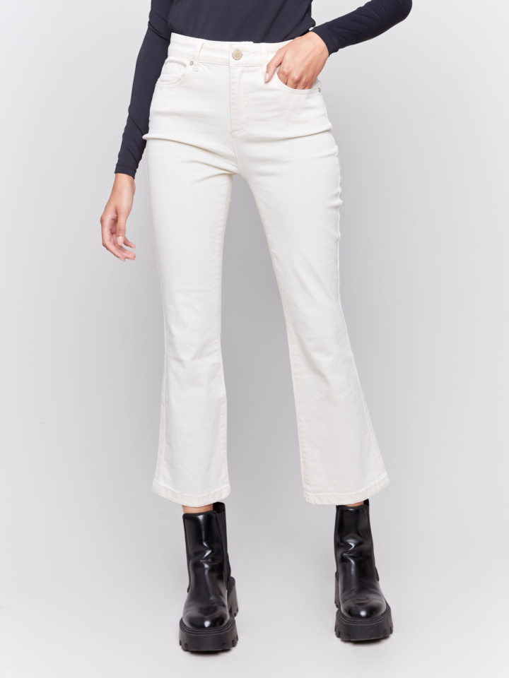 Pantalon semi-evase - C5443 - Charlie B