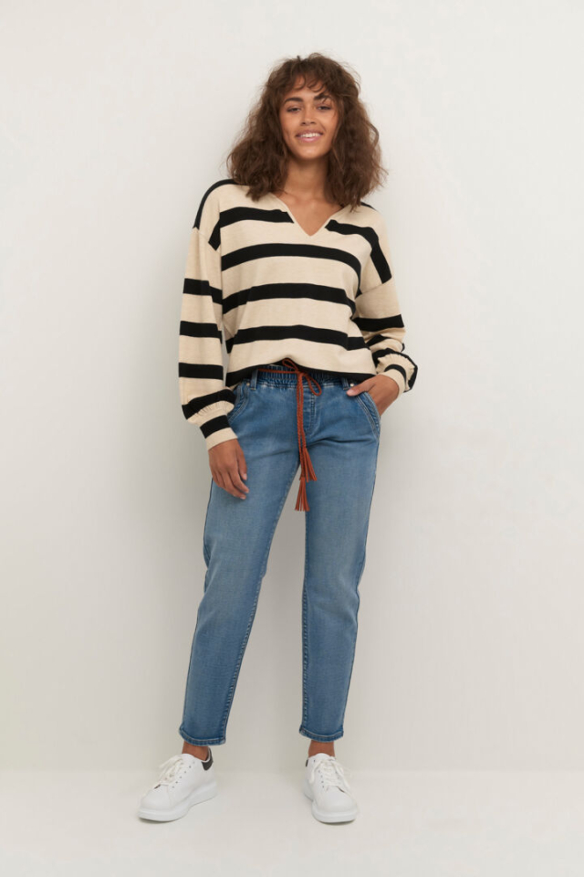 Jean pull-on / Cream - CR10610907 - Cream