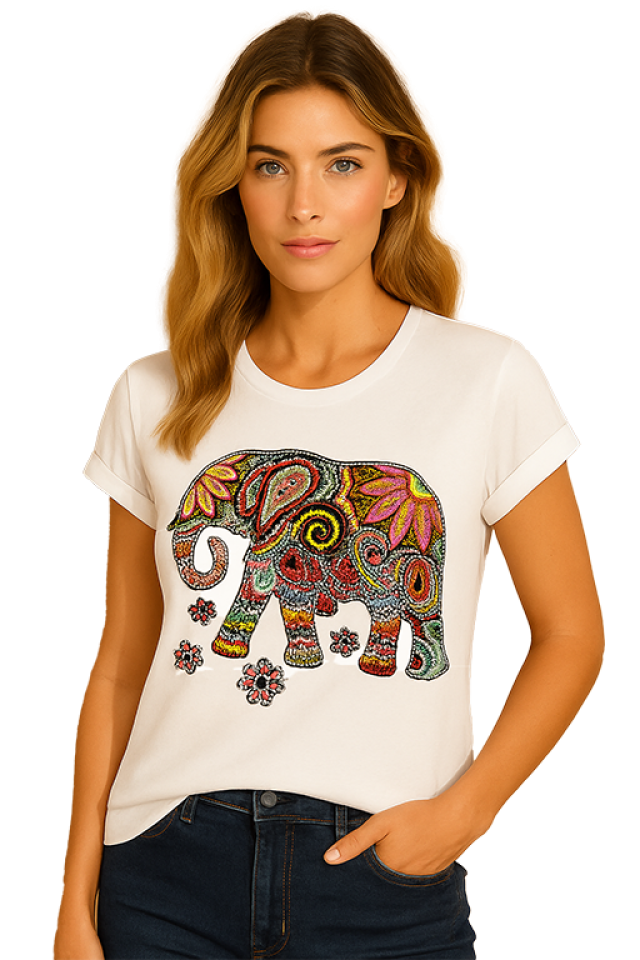 T-shirt ELEPHANT/ Orly - ORLY261156 - Orly