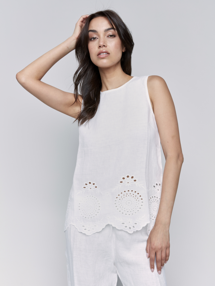 Camisole dentelle au bas - C4510 - Charlie B