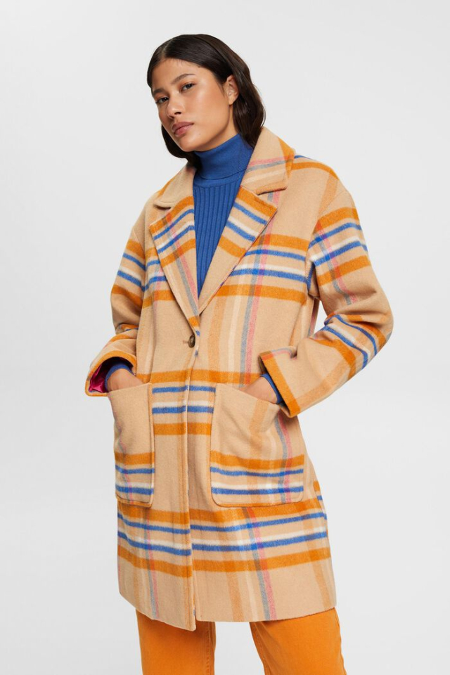 Manteau de transition en mélange de laine / Esprit - ESP082CC1G325 - Esprit