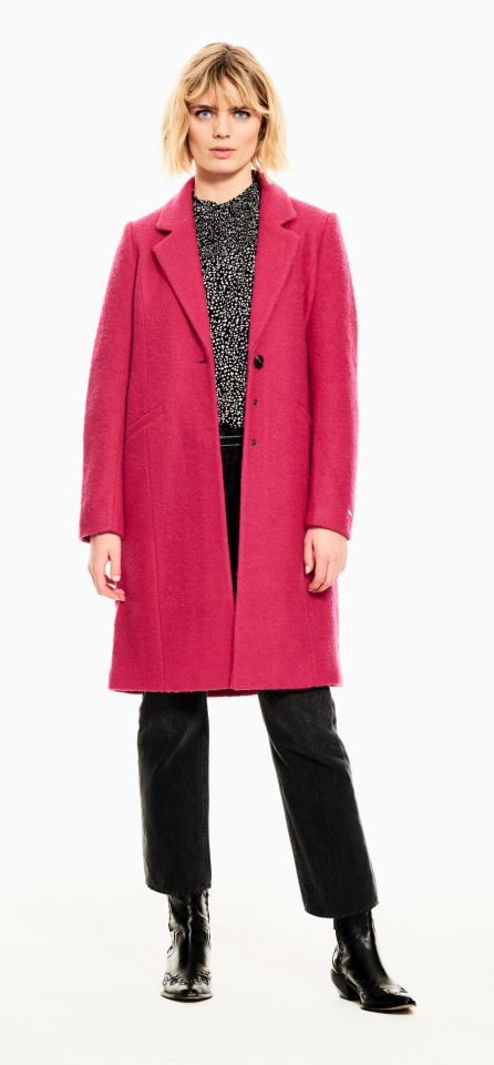 Manteau long / bouton / lainage - GJ100910 - Garcia