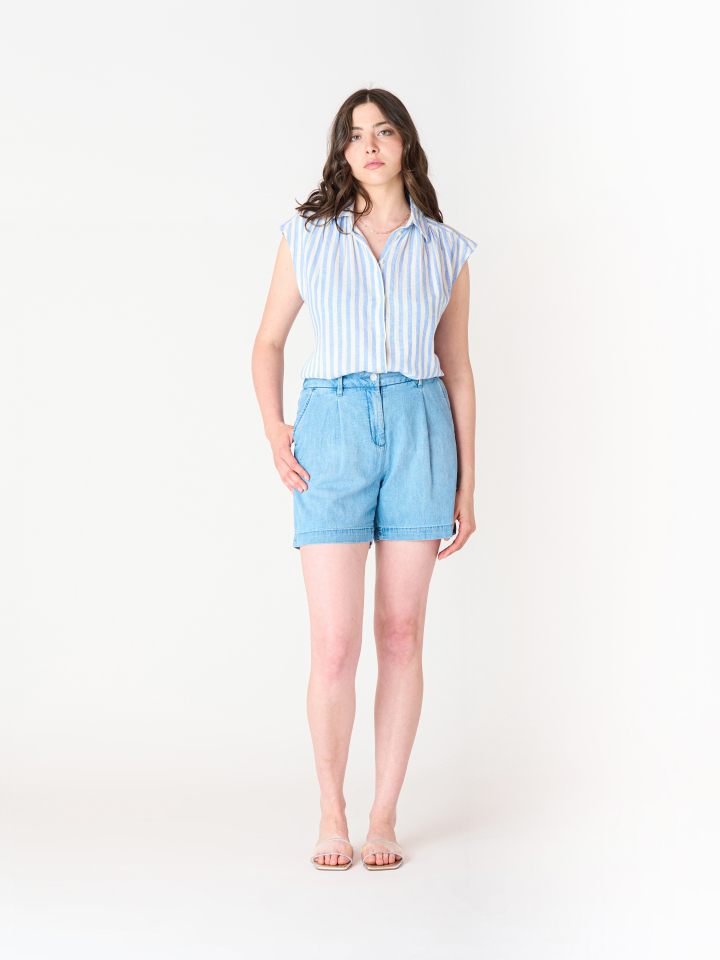 Shorts denim tencel - BT2522743 - Blacktape