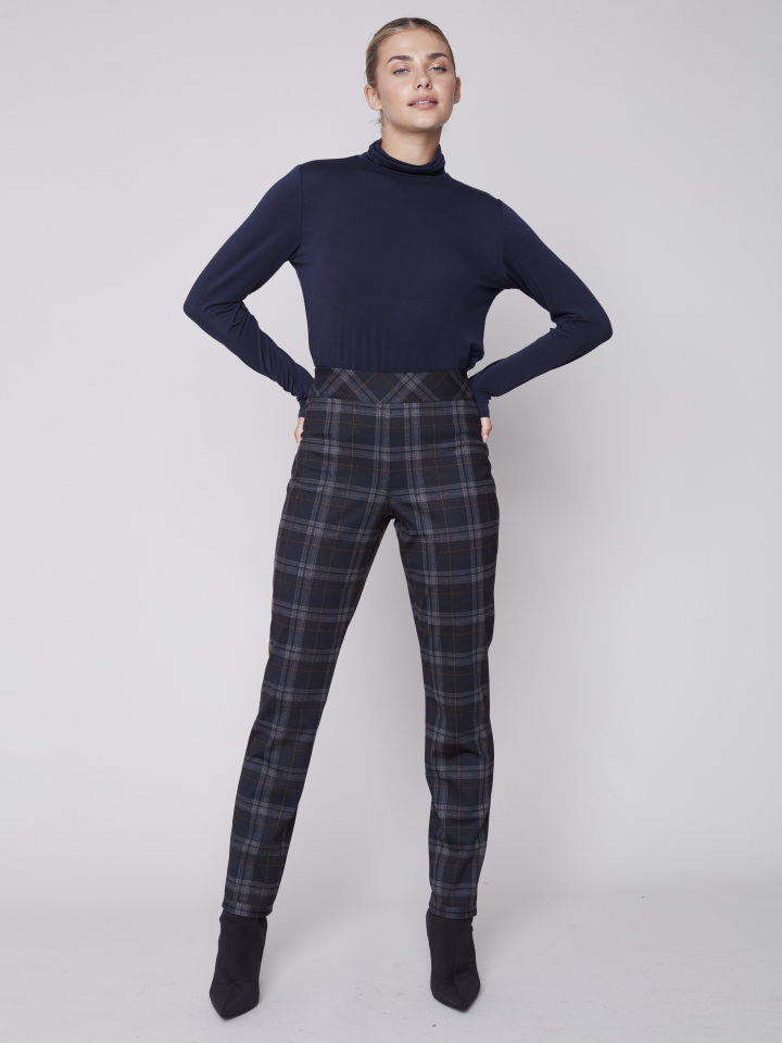Pantalon imprimé réversible - C5242Y - Charlie B
