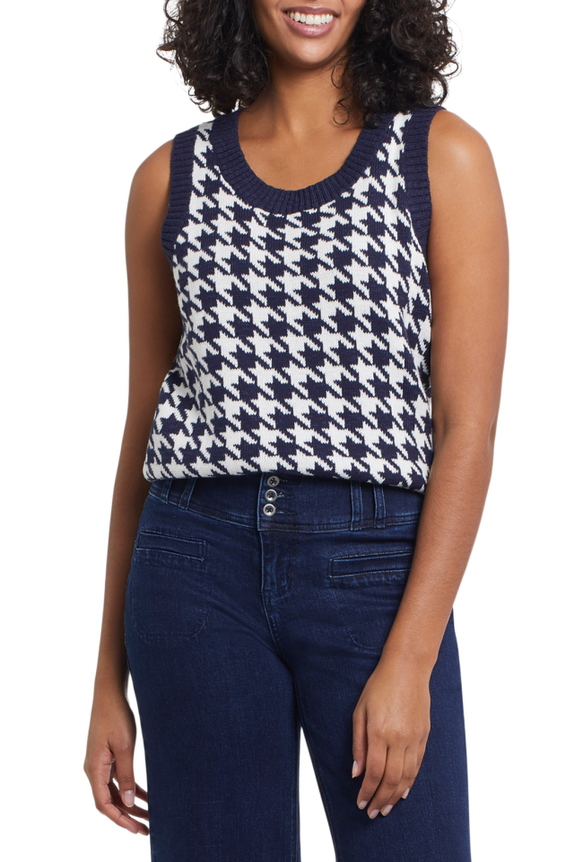 Debardeur motif pied-de-poule / Tribal - TR75160M - Tribal
