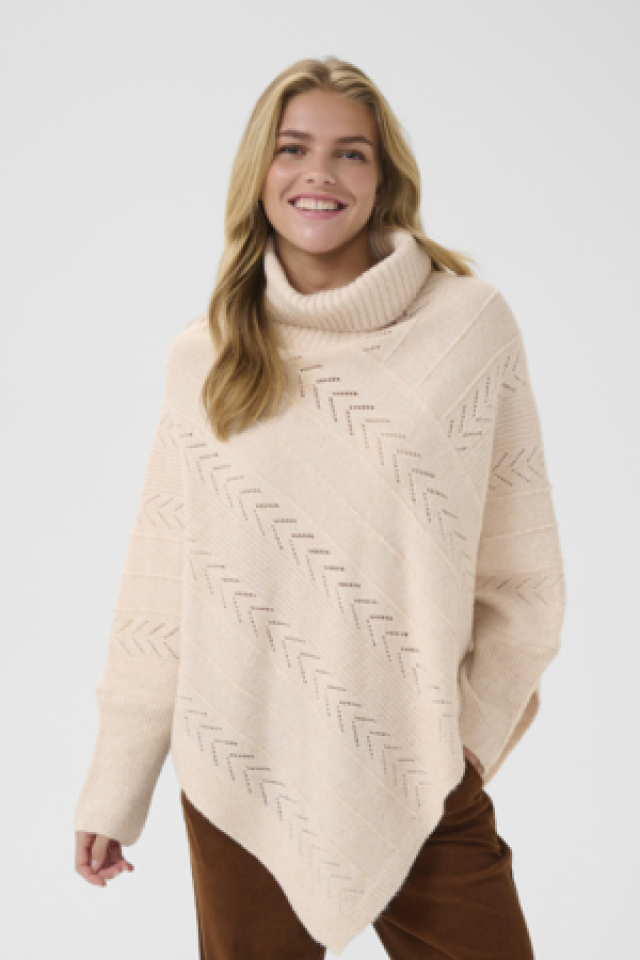 Poncho OAT - CR10612387 - Cream