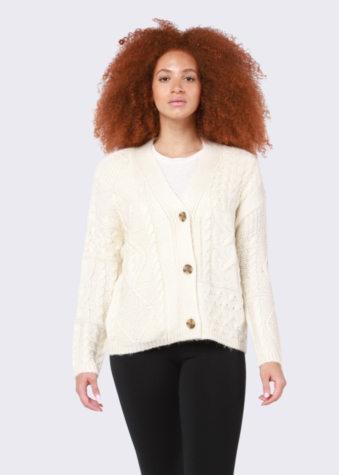 Cardigan mailles torsadées - DEX2227252 - DEX