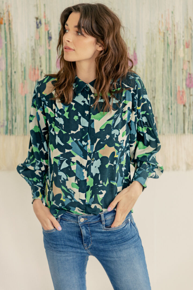 Chemise imprimée / Fransa - FR20611635 - Fransa