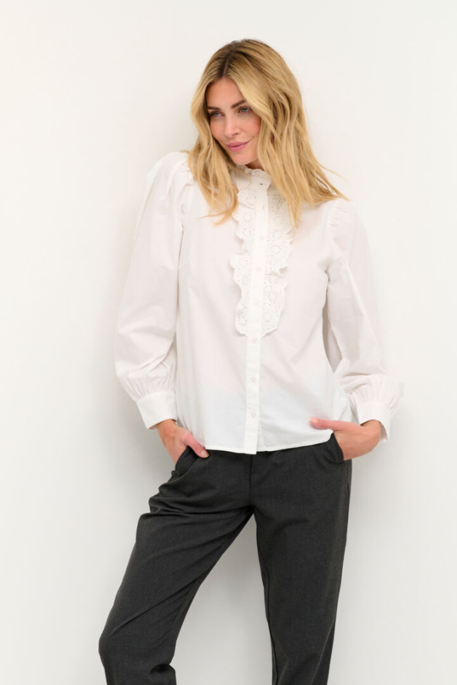 Blouse à volant / Kaffe - K10506882 - Kaffe