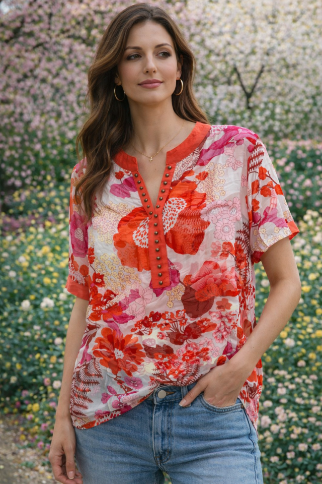 Blouse FLORALE - P20069 - Papillon