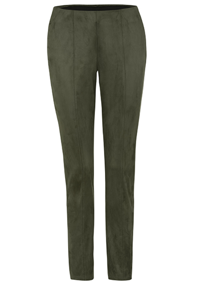 Pantalon pull on / effet suède - 39270 - Tribal
