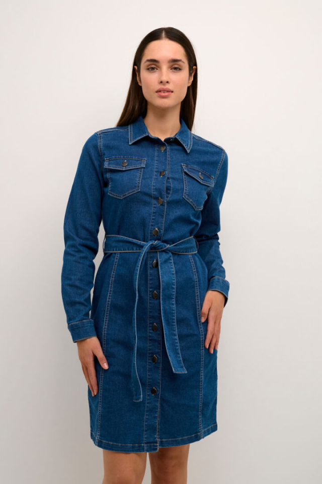 Robe en jean / possibilité manteau - KA10506728 - Kaffe