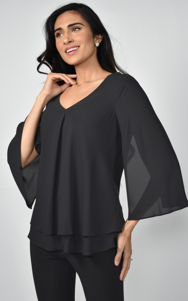 Blouse col en V - Frank Lyman - 176335 - Frank Lyman