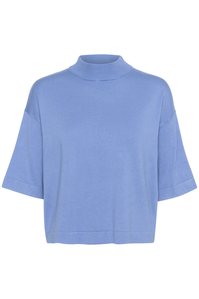 Chandail col montant - KA10509536bleu - Kaffe