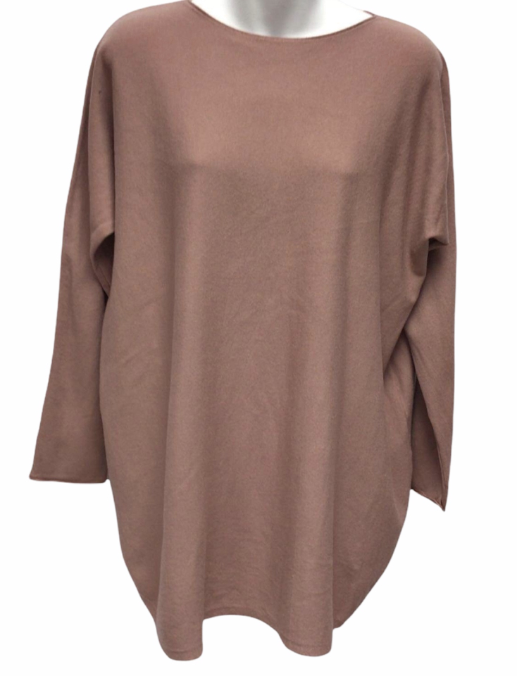 Chandail / col rond - 2362Bl - Fantaisie