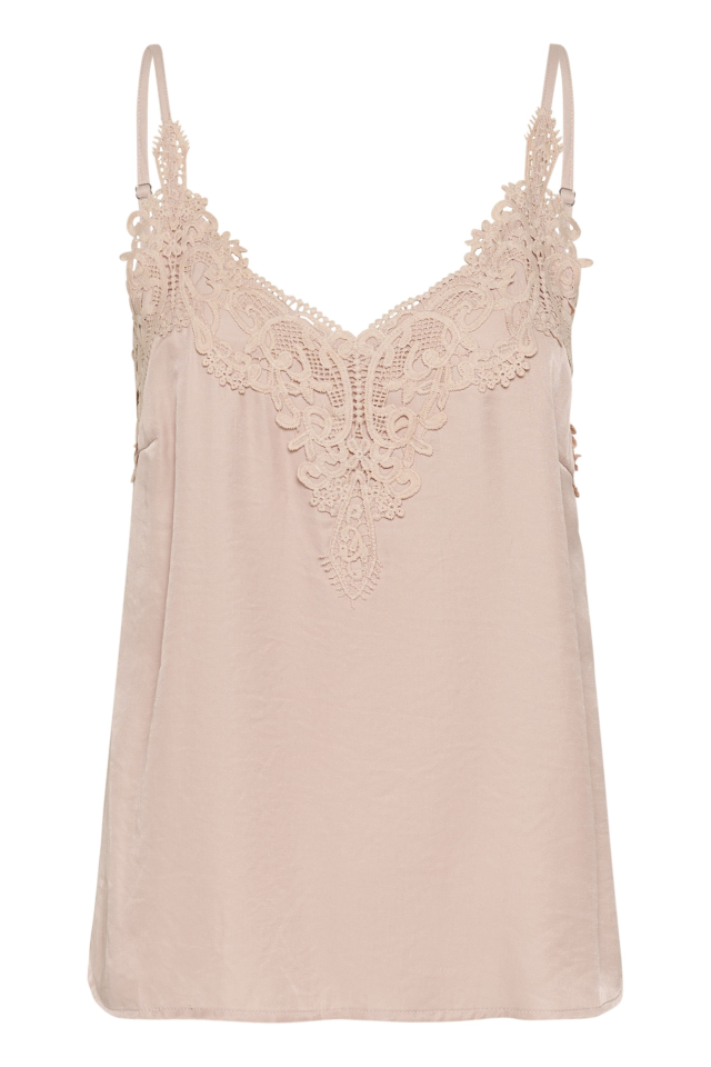 Camisole dentelle ANNA - CR10611224rose - Cream