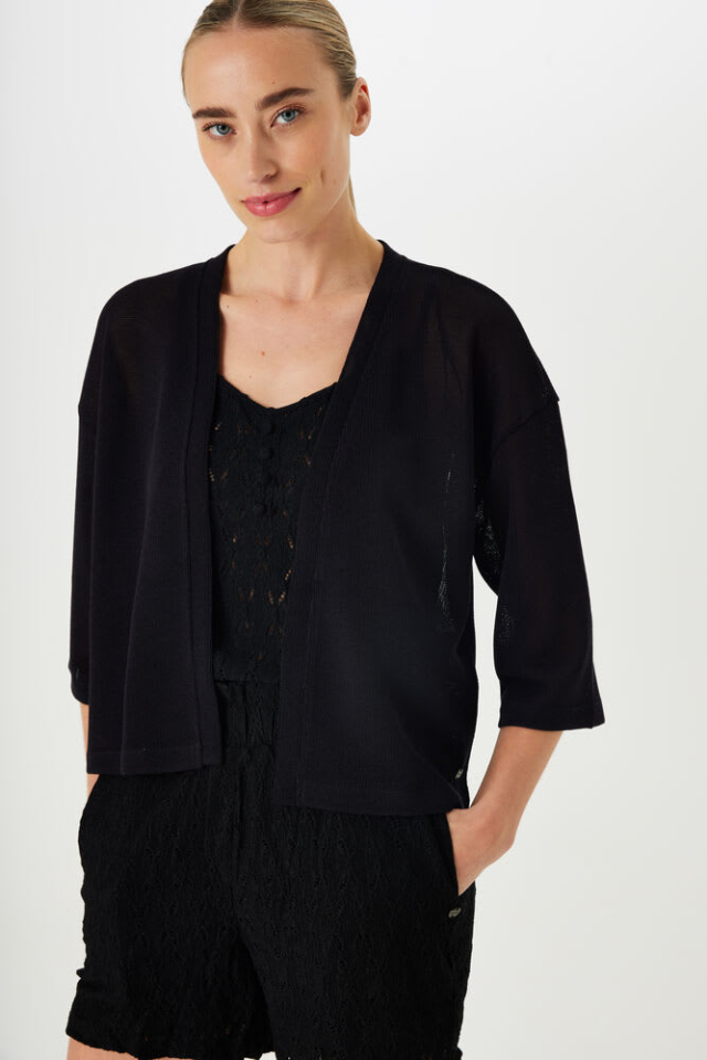 Cardigan manches 3/4 - GE30050N - Garcia