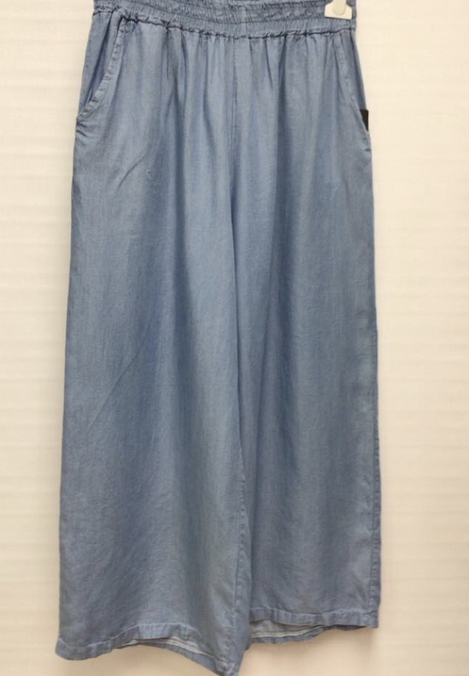 Palazzo en tencel / taille élastique - 02359F - Made in Italy