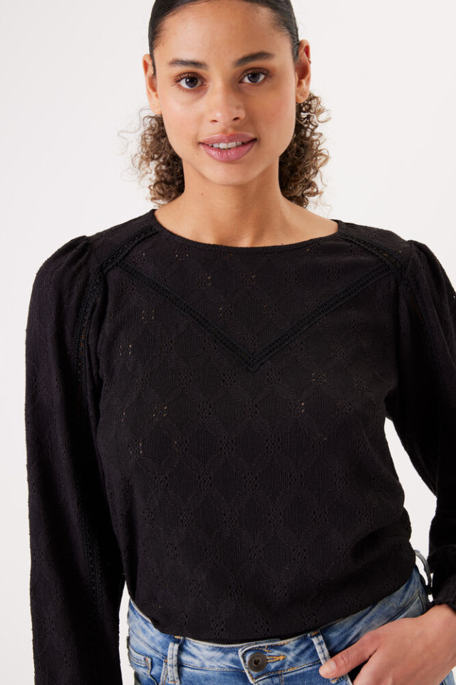 Chandail motif texturé - J30204N - Garcia