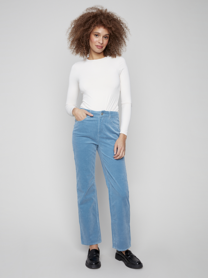 Pantalon CHARM - C5684bleu - Charlie B