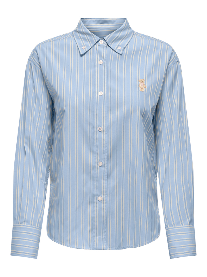 Blouse TEDDY - ONLY15370801bleu - ONLY