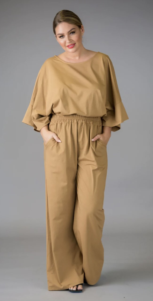 Pantalon jambe large / Paolo Tricot - SU6081C - Paolo tricot