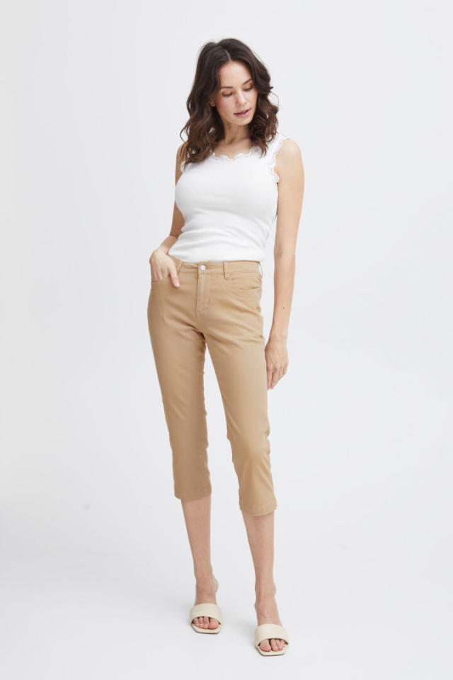 Capri 7/8 extensible / fente latérale - FR20610424SM - Fransa
