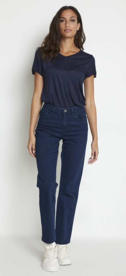Jeans jambe droite - 10506530DBD - Kaffe
