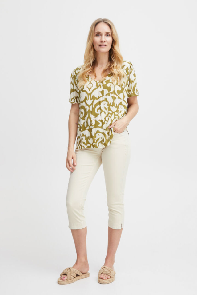 Capri 7/8 extensible / fente latérale - FR20610424B - Fransa