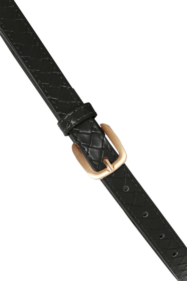 Ceinture Iaozzy imprimée losange / boucle dorée - ICHI20120535N - Ichi