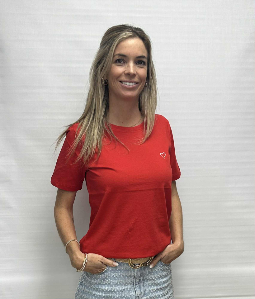 T-shirt HEART - FR20615873rouge - Fransa