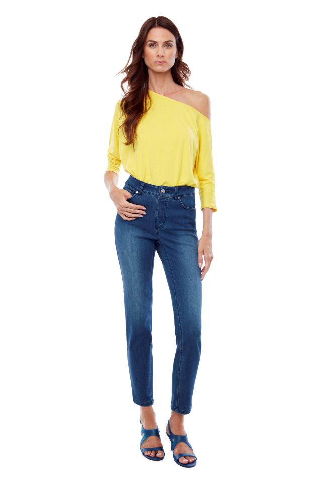 Jean Tummy control pull on - UP67707MB - UP