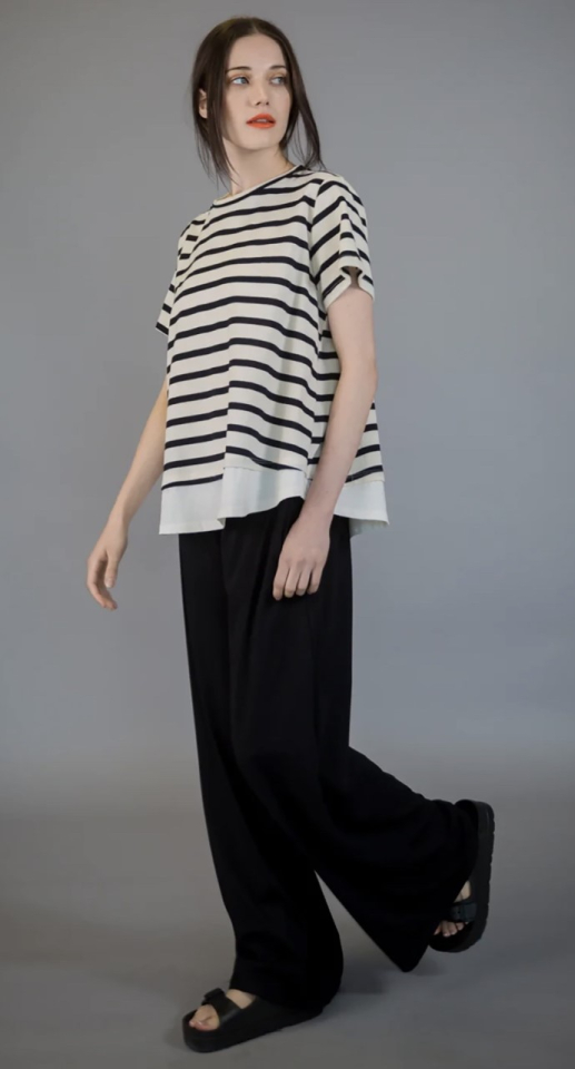 Pantalon jambe large / Paolo Tricot - SU6081N - Paolo tricot
