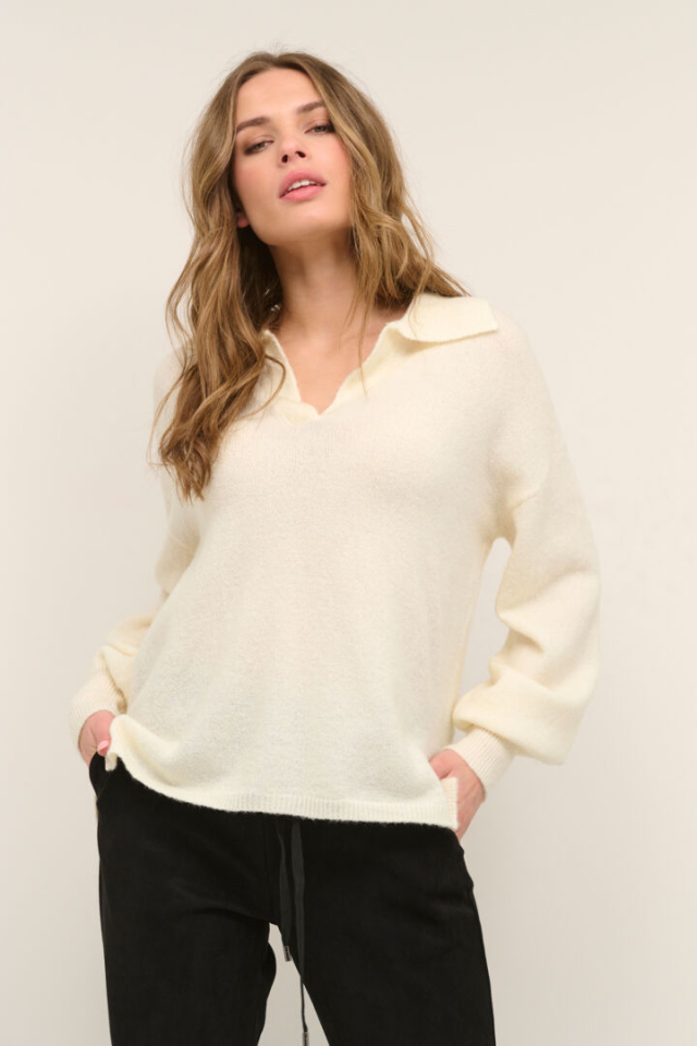Chandail manche bouffante / Kaffe - K10506772C - Kaffe