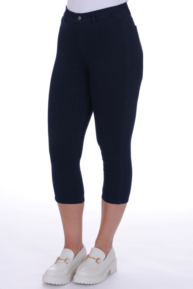 Pantalon 3/4 pull on - N111294denim - Ness 