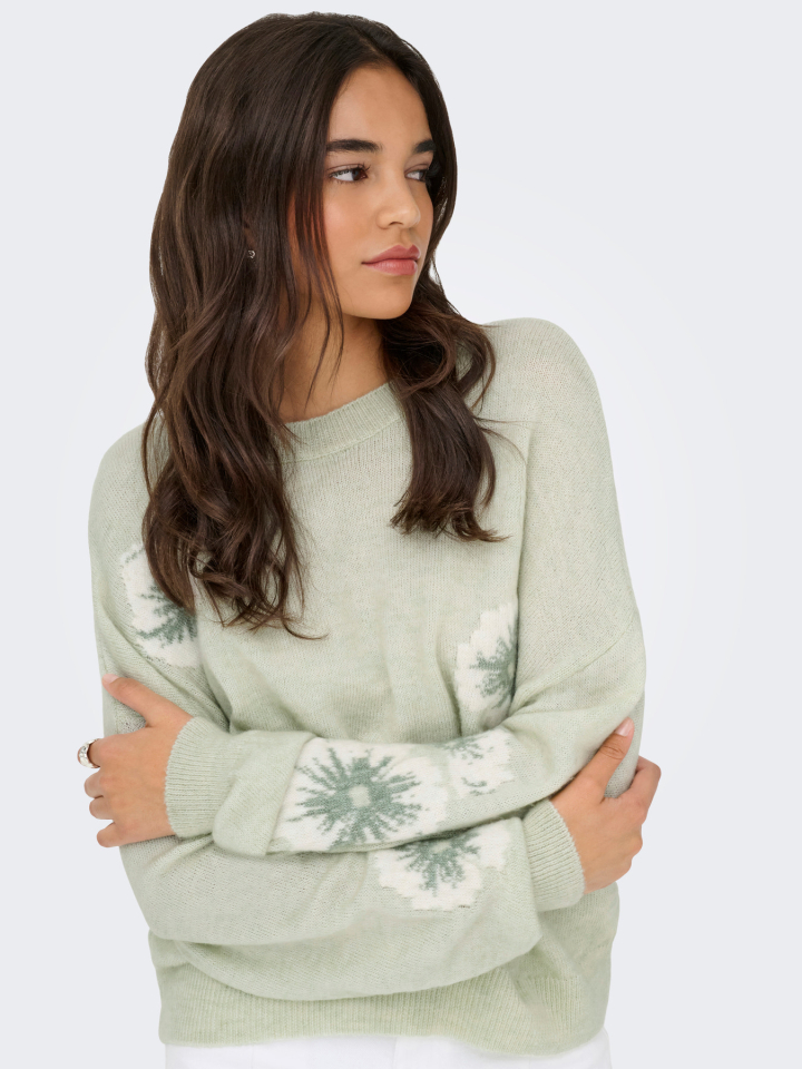 Chandail FLORIS - JJDY15277448mist - JDY