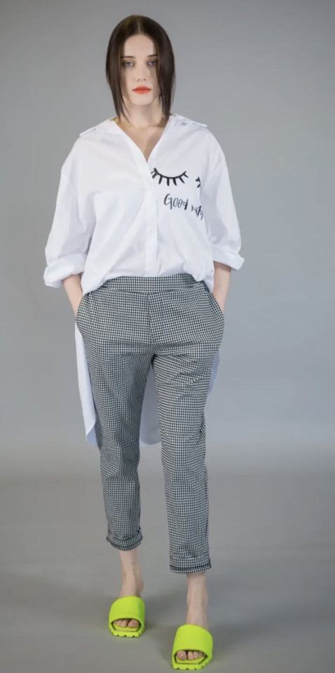 Pantalon à carreaux / Paolo Tricot - WT791820 - Paolo tricot
