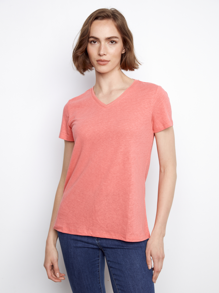 T-shirt SORBET - C1231corail - Charlie B