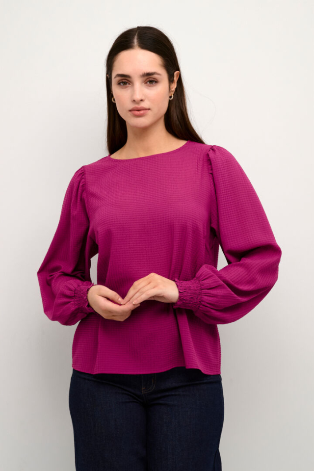 Blouse manche bouffante - KA10507840FR - Kaffe